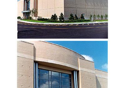 Exterior views of filene's department store showcasing the building's architectural design.