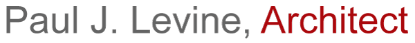 Paul J. Levine, Architect